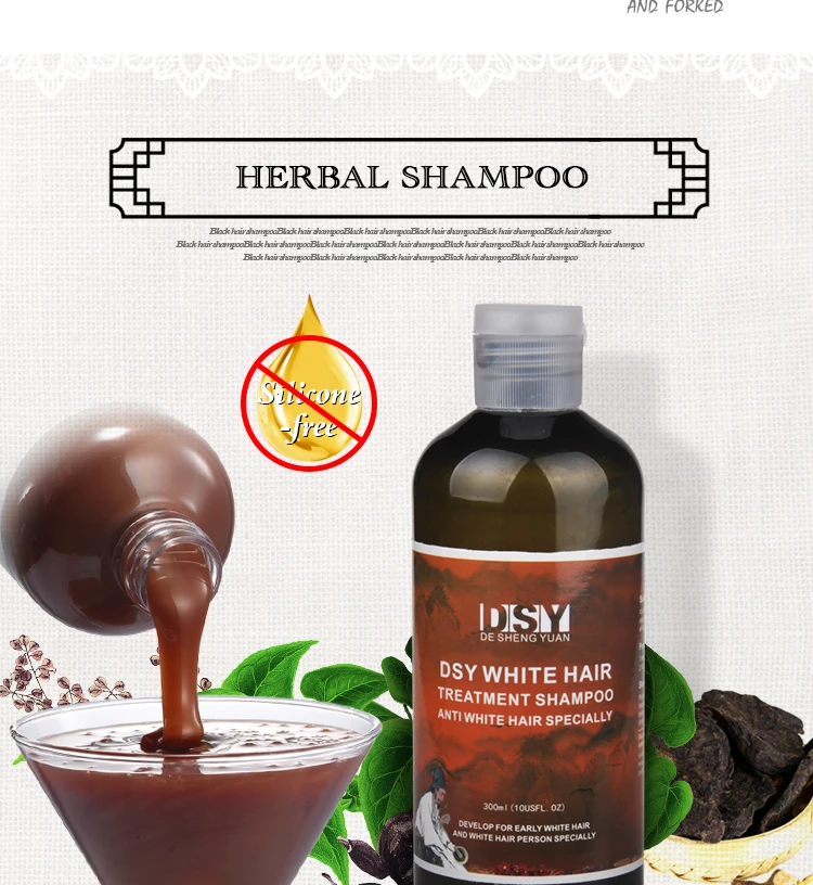 Wholesale Salon Hair Care Products Stop Grey Hair Shampoo Buy