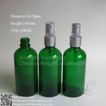 small glass spray bottles