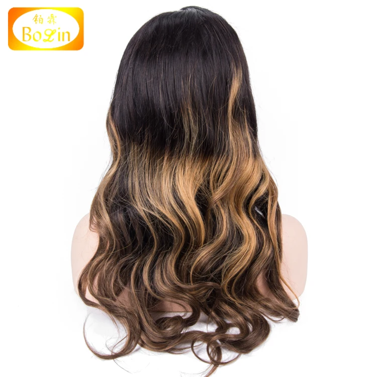 Top Quality Original Brazilian Remy Hair Natural Wave Highlight