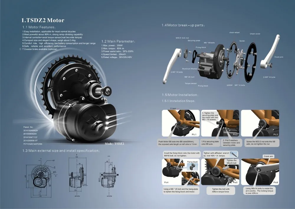 tsdz2 coaster brake