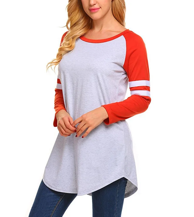 Womens Jersey T Shirts, Long Sleeve T Shirts, Womens Wholesale T Shirts