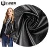 0.9Mm Customized Color Sheep Skin Pattern Recycled Embossing PU Leather For Clothing Jacket Leather Vegan Leather Clothing