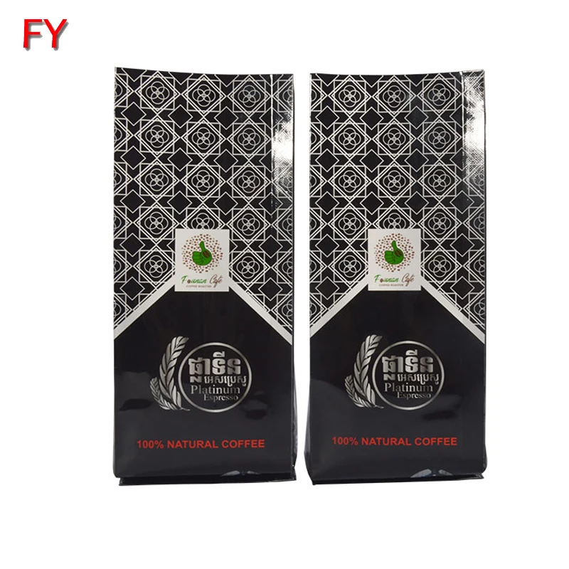 Oem Custom Coffee Bag Packaging Label Stickers Buy Coffee Bag
