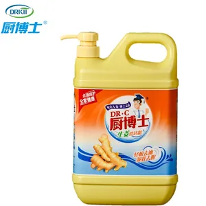 Image of Factory price washing up liquid/Dish wash soap with ginger scent/ 1.5kg chemical formula dish soap OEM
