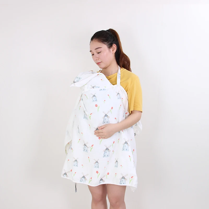 

Muslin tree custom design Silicon new baby breastfeeding cover