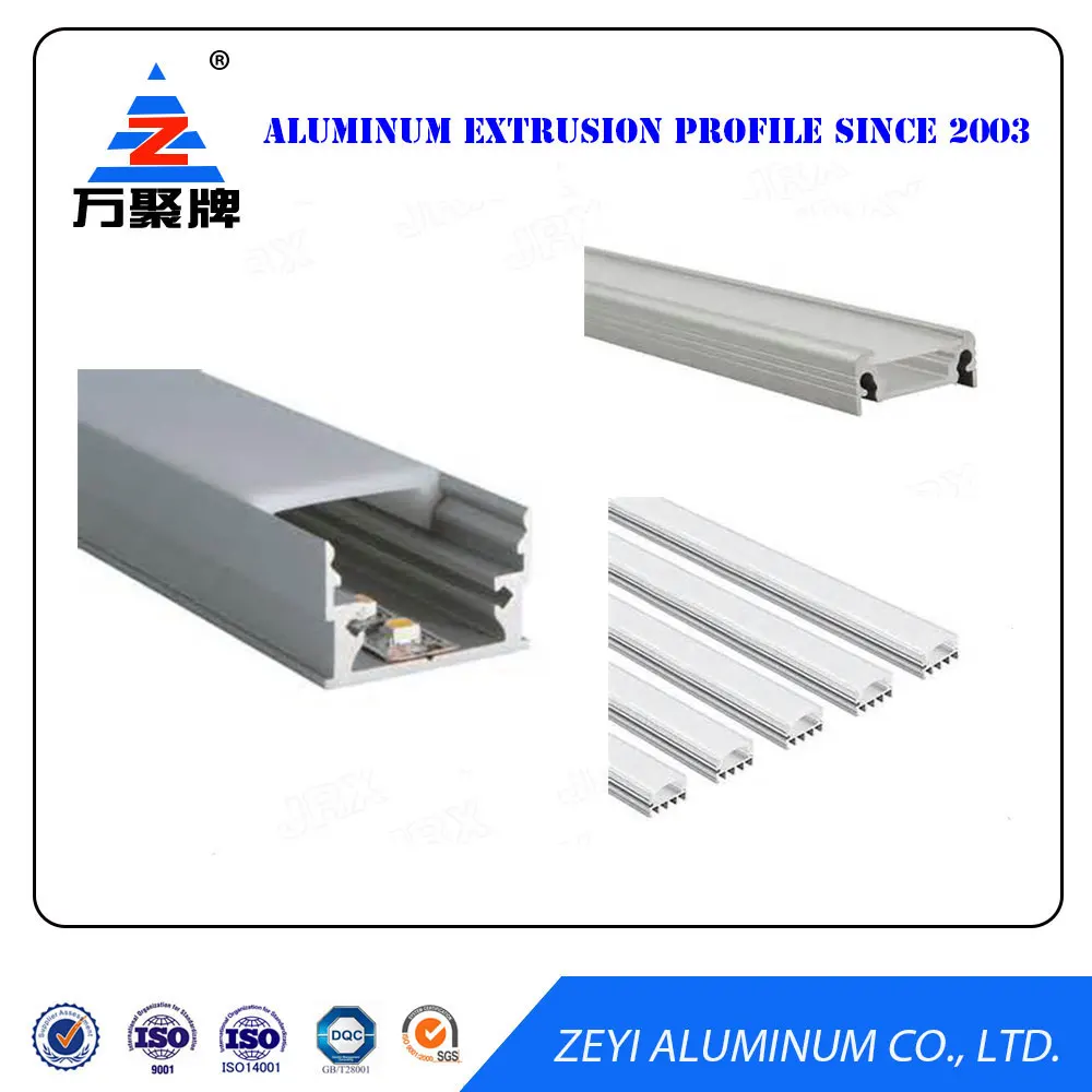 Custom made led strip light aluminum extrusion company