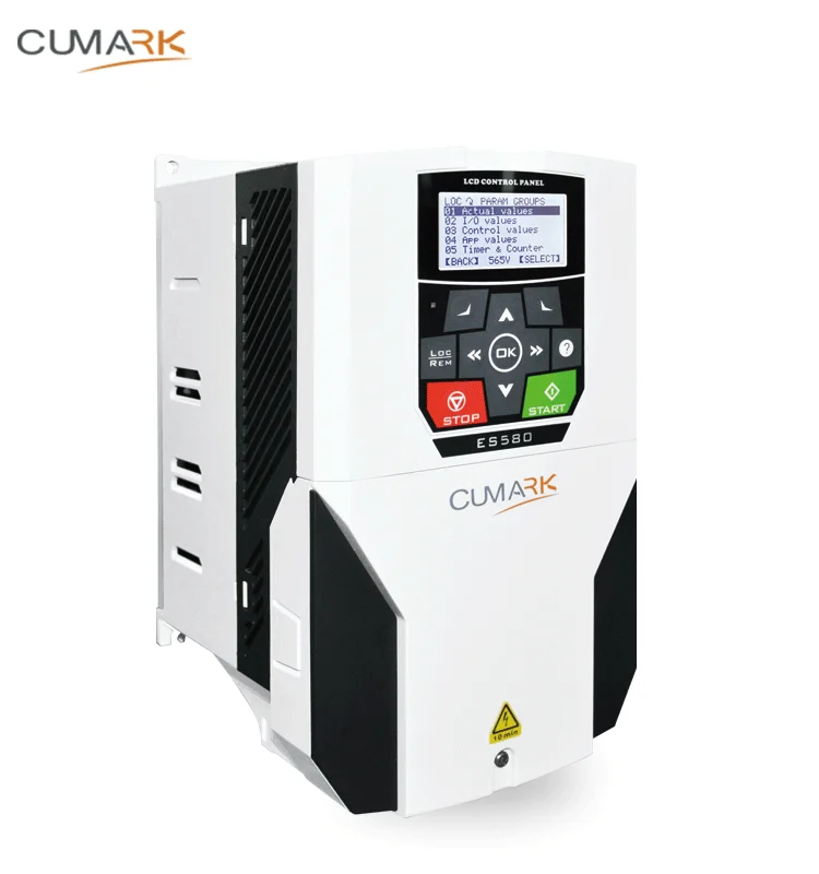 
CUMARK ES580 CNC control 380V frequency inverter with removable LCD keypad 