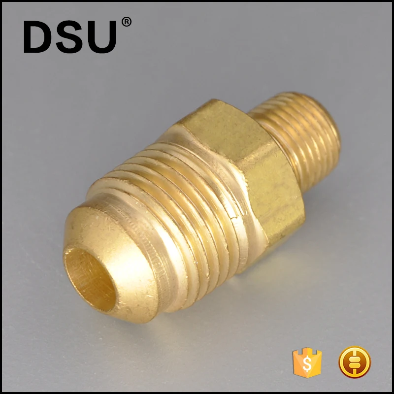 Brass Female Y Type Fitting Three Way Female Thread Brass Y Pipe