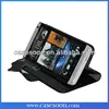 For one m7 Case Genuine leather htc m7 Luxury Case Cover For htc one m7 Flip Case with Stand Function