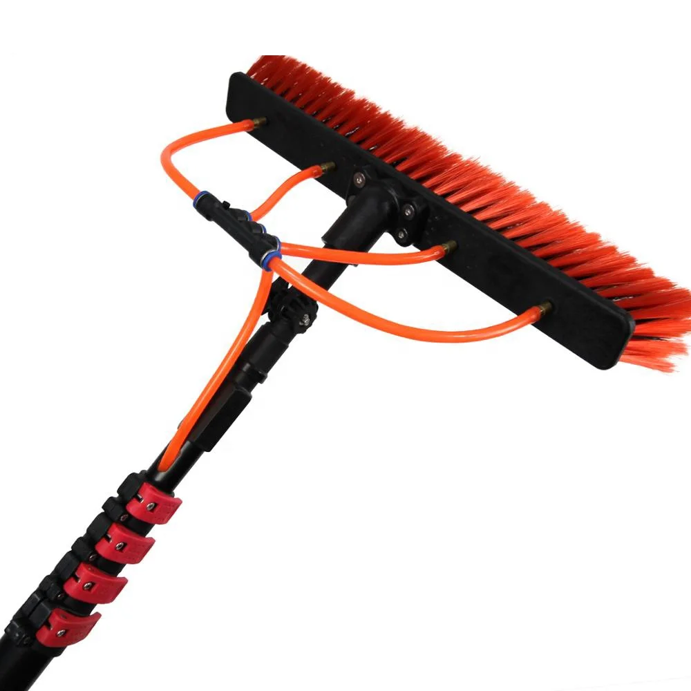 

Extentool 24FT solar panel cleaning tool set car wash brush extension