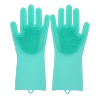 

Cleaning bathroom glove brush and Kitchen Product Magic Silicone Glove