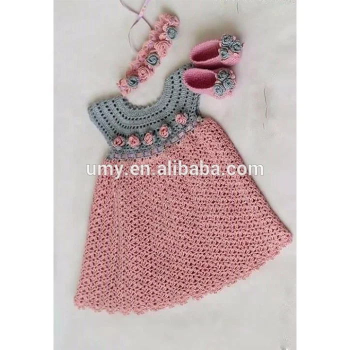 crochet frocks for girls