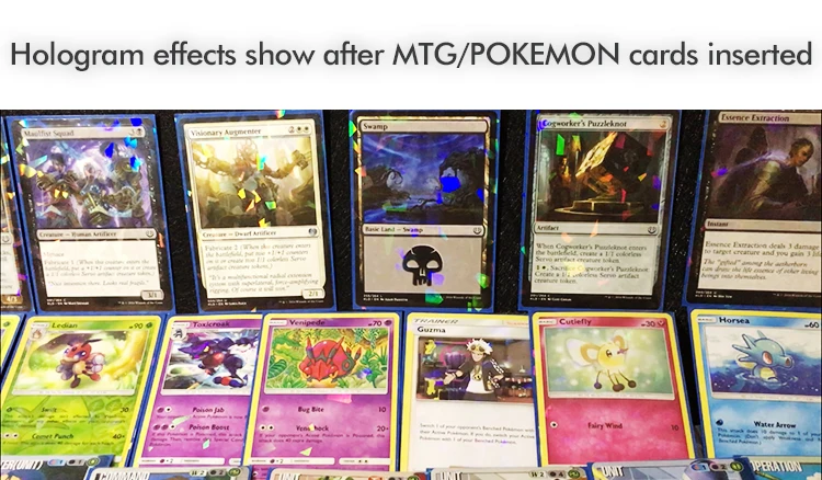 新到货yugioh Mtg 小标准自定义全息图游戏卡套 Buy Card Sleeves Game Card Sleeves Custom Hologram Game Card Sleeves Product On Alibaba Com