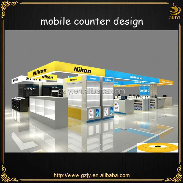 JY-K-M027 mobile shop counter