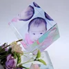 Personal Customized Glass Cube Crystal With Photo Printing