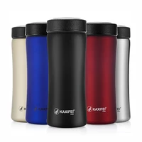 

500ML Thermos coffee mug 304 Stainless Steel With Filter and Lid Business Travel coffee mug Coffee Thermal office tumbler