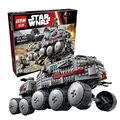 933Pcs LEPIN 05031 Star Wars Clone Turbo Tank 75151 Building Blocks Compatible with 75151 STAR WARS