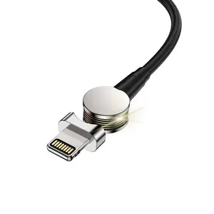 Pinyi Magnetic USB C 8 Pin Charging Cable 180 Degree Spin
