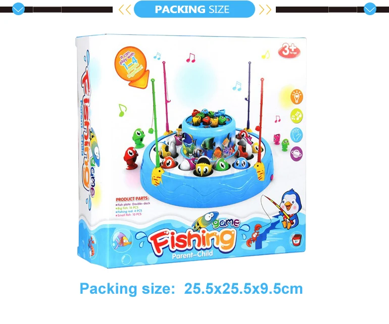 electric fishing game toy