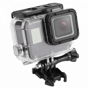 Hot Sale Go Pro Accessories Waterproof Housing Case with Glass Lens Cap for GoPro Hero 7 6 5 Black