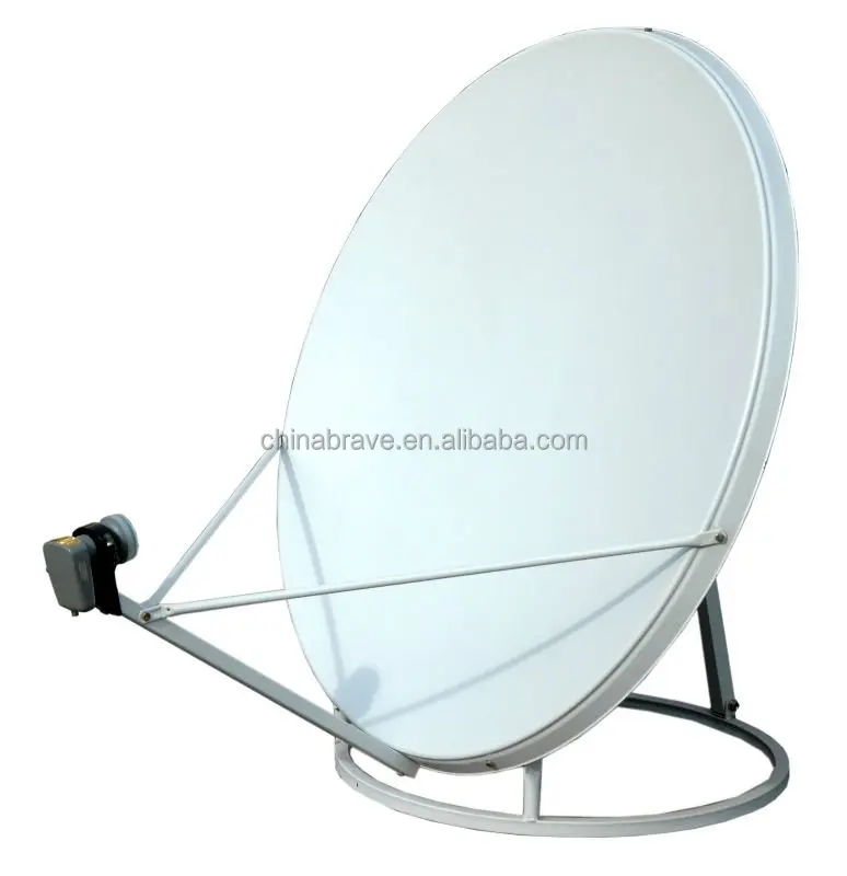 
C/KU band 2.4m - 3.10m satellite dish/tv/wifi/car tv/3g/hd tv prime focus fullset parabolic/paraboloid outdoorantenna & receiver 