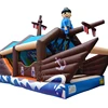Inflatable Bouncy Jumping Slide bouncer bounce Pirate Ship Shape inflatable jumping castle jump Combo