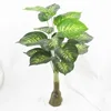 Green peacock luo turtle back bamboo tropical artificial plant tree decoration hotel artificial tree