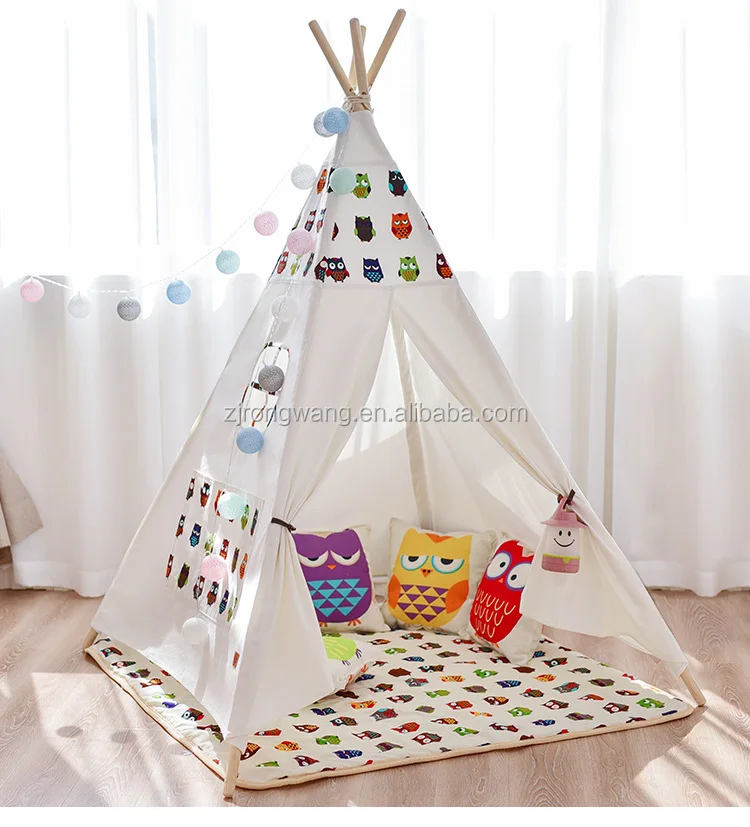 canvas play tent