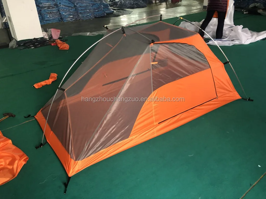 Newest 20d Selfstanding Ultralight 34 Person Backpacking Tent With 2