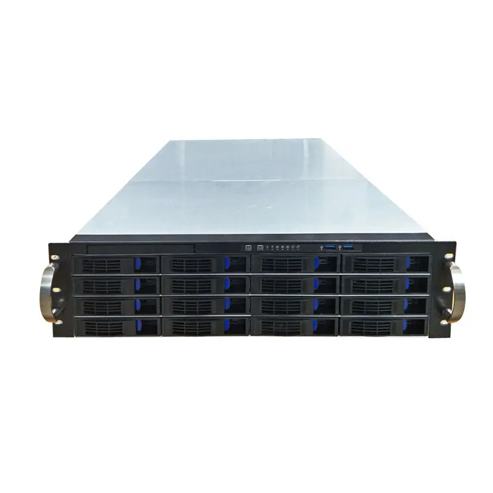 

ED316H48-T3 newest 3u server case with 16 HDD bays NVR storage case short depth case