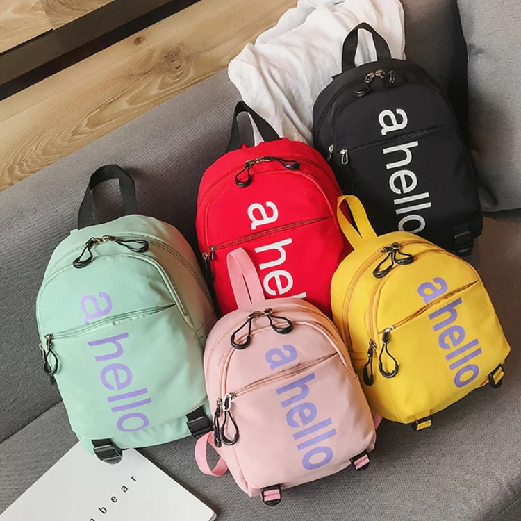 Osgoodway 2019 New Arrivals Wholesale Travel Canvas College Girls Backpack School