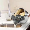 New Design Fits all Pots and Bowls Silicone Snap 'N Strain Strainer Clip On Strainer
