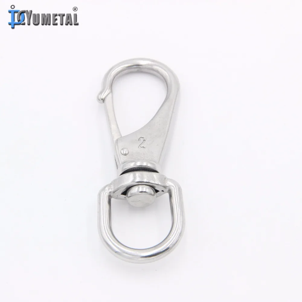 
Stainless Steel AISI316 & AISI304 Swivel Eye Snap Hook S-251 