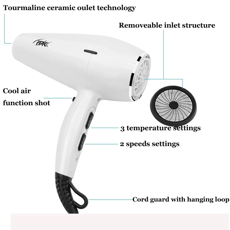 Private Label Brushless Dc Motor Hair Dryer Super Light Low Noise