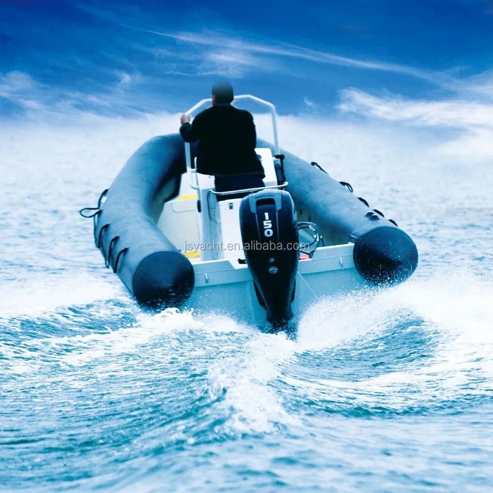 Rib 720 Customized Aluminium Rigid Hull Pvc Inflatable Tender Boat