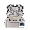 0.5l bucket sw-ms10 mini ten head multihead weigher feeding into tin/bottle