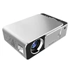 NEW T6 3500ANSI Lumens 1080P LCD Technology Mini Portable HD Theater Projector Smart Projector with Remote Control (Silver)