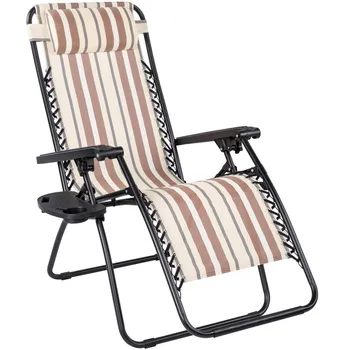 Folding Stripe Zero Gravity Recliner Chair With Cup Holder And Pillow Buy Stripe Zero Gravity Chair Stripe Zero Gravity Recliner Chair Folding Zero Gravity Recliner Chair Product On Alibaba Com