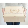 Custom Logo and Color Eco-friendly Pine Wood Box, Storage Boxes FSC certified