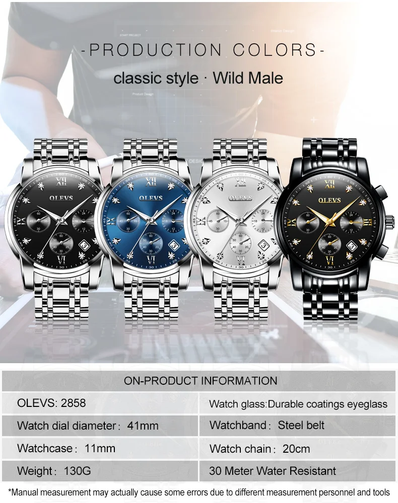 OLEVS Wrist Watch Band Watch | GoldYSofT Sale Online