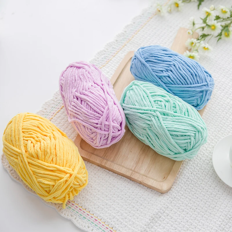 Yarncrafts Fancy Soft Polyester Big Loop Multicolor Thread Loop Knit ...