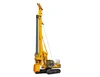 Rubber crawler type drilling rig