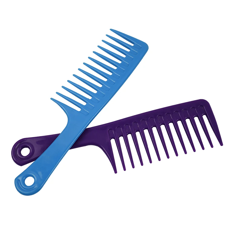 Oem Custom Printed Wide Tooth Plastic Hair Combs Wholesale Buy Custom