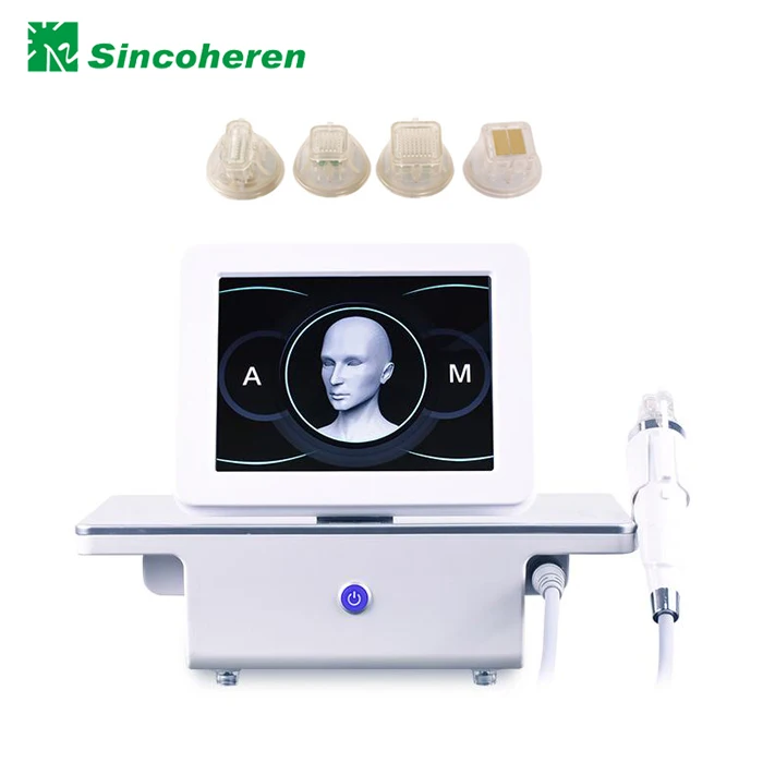 

rf fractional micro needle system radio frequency machine skin care beauty salon equipment CE, White+ gray