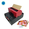 a4 size leather wood flatbed uv printer for PC shell