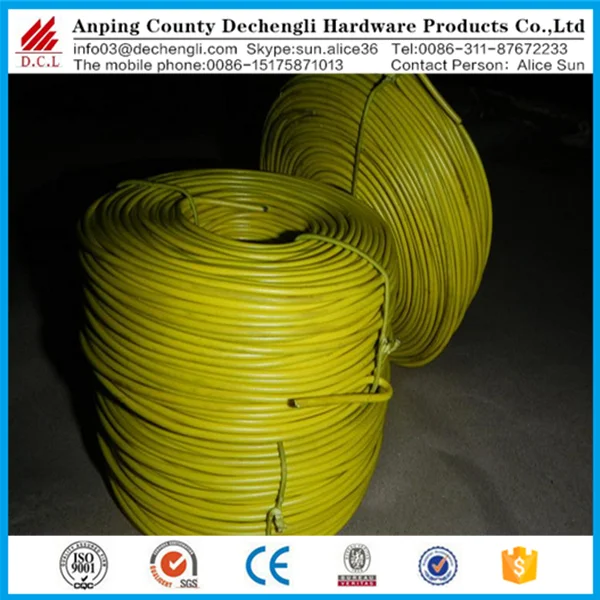 Epoxy Coated Rebar Tie Wire/pvc Coated Rebar Tie Wire - Buy Pvc Coated ...