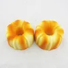 Slow rising squishy Pu sponge flower shape bread decoration food display model