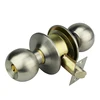 Sample free Cerraduara Cilindrica Brass Cylinder Zamak Stainless Steel Door Knob Handle Lock