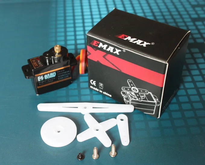 
EMAX ES09MD Digital Swash robot Servo motor For 450 Helicopter With Metal Gear for Robot RC Airplane Controls for Arduino STEM 