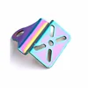 Stainless steel 90 degree mounting bracket stamping bending color PVD processing